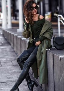 Dark Green Coat