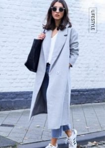 Gray Classic Trench