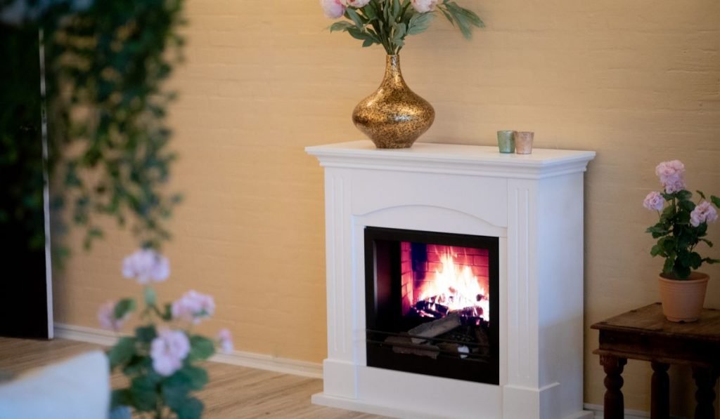 New Mantel fireplace