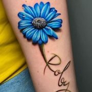 Tattoo of a Daisy