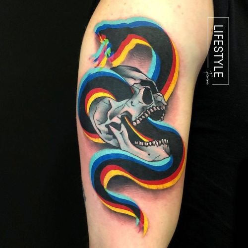 Animal Surrealism Tattoos