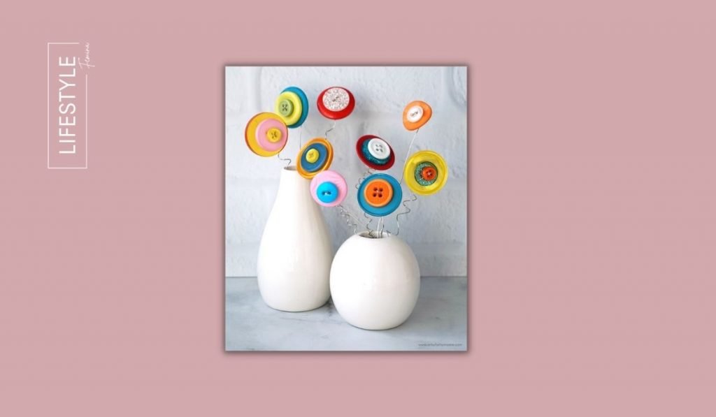 Button Flower Bouquet