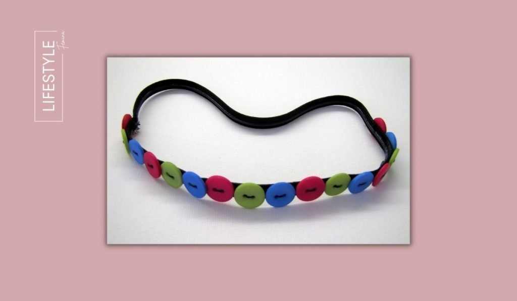 Buttons-Headband