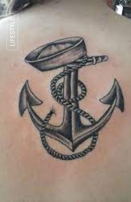 Navy Anchor Tattoo