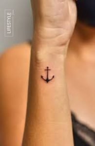 Small Anchor Tattoo