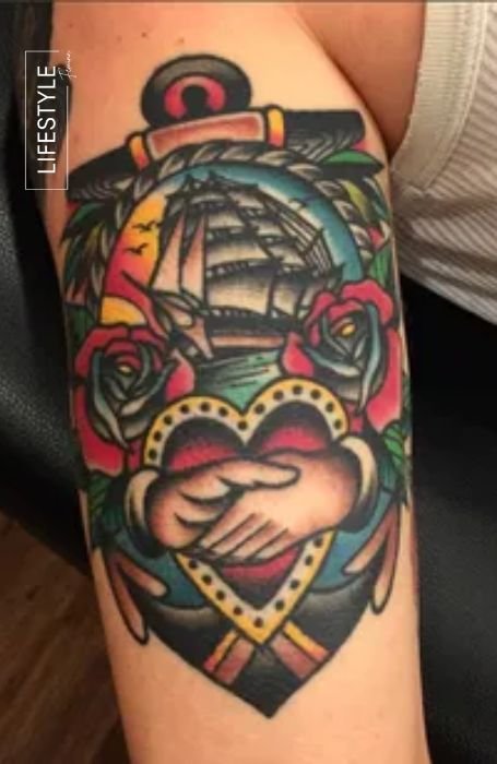 Traditional Anchor Tattoo