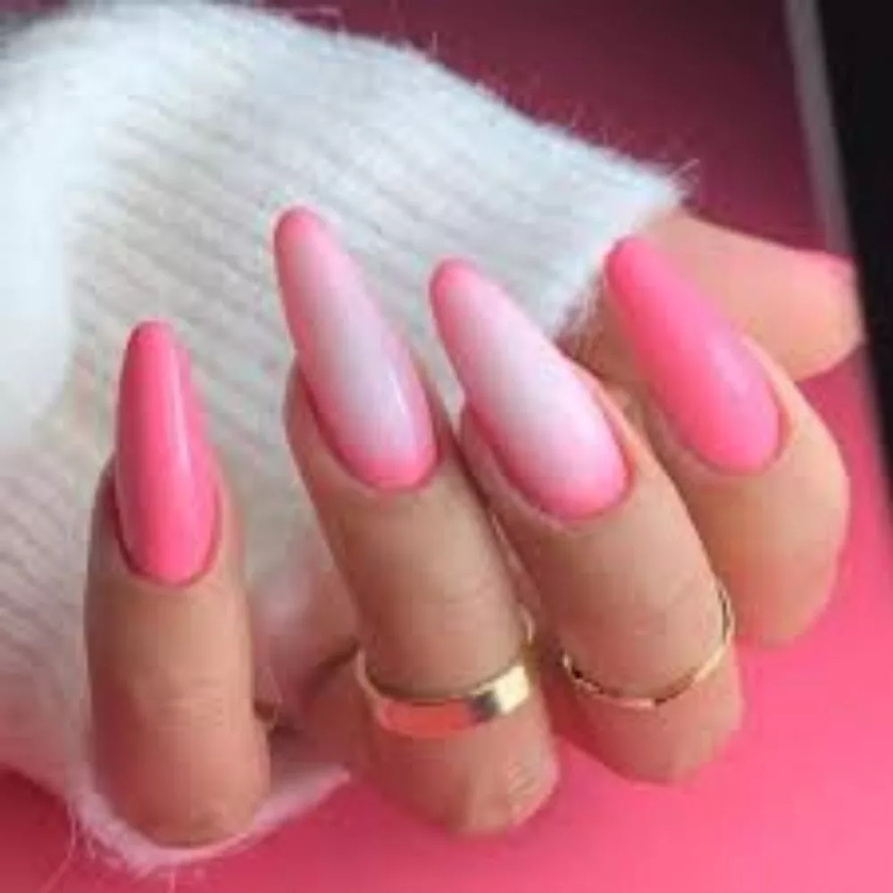 Colorful Ombre Nails