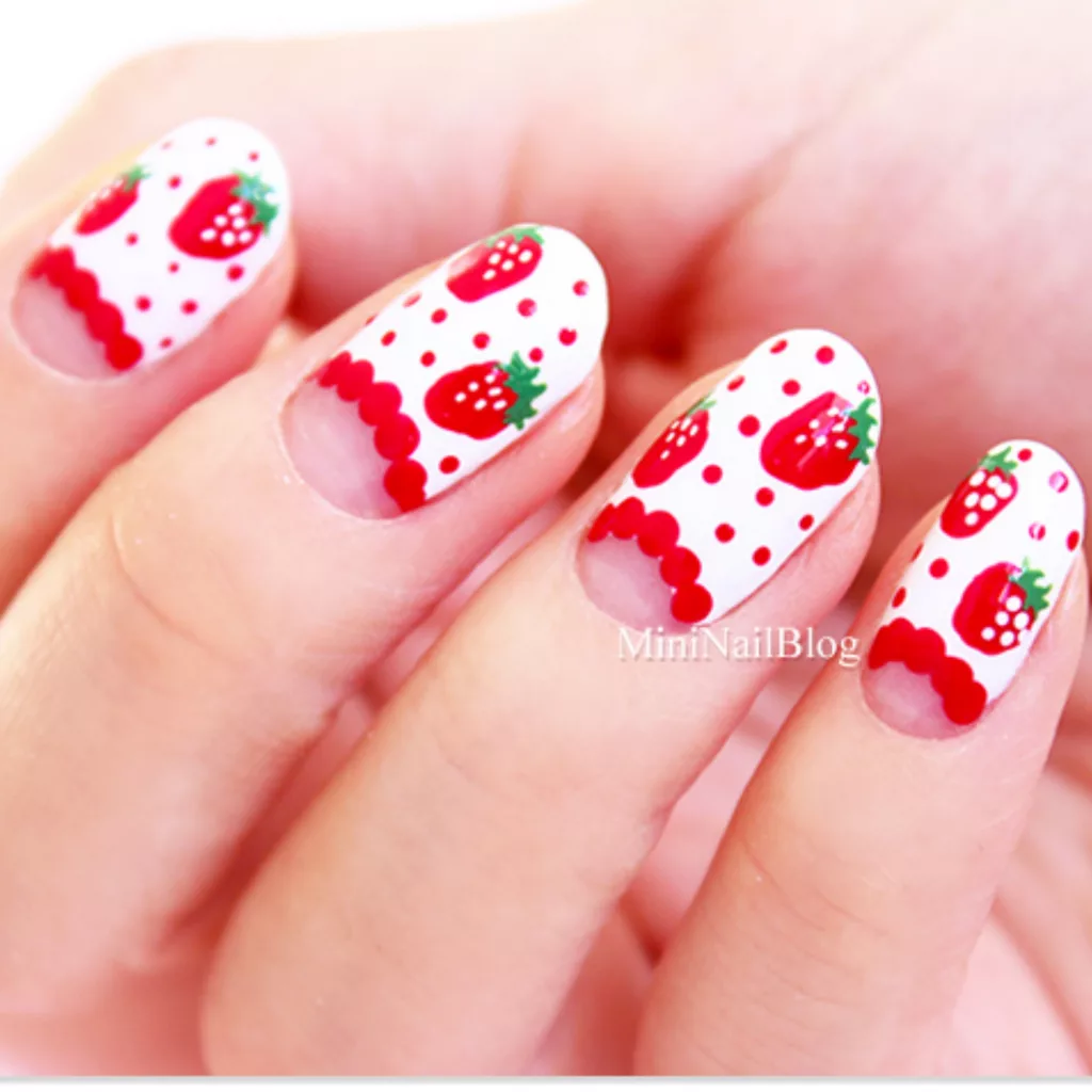 Fruit-inspired nails