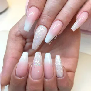 Glitter Ombre Nails Design