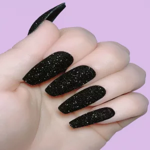  Sparkling Crystals Summer Acrylic Nail