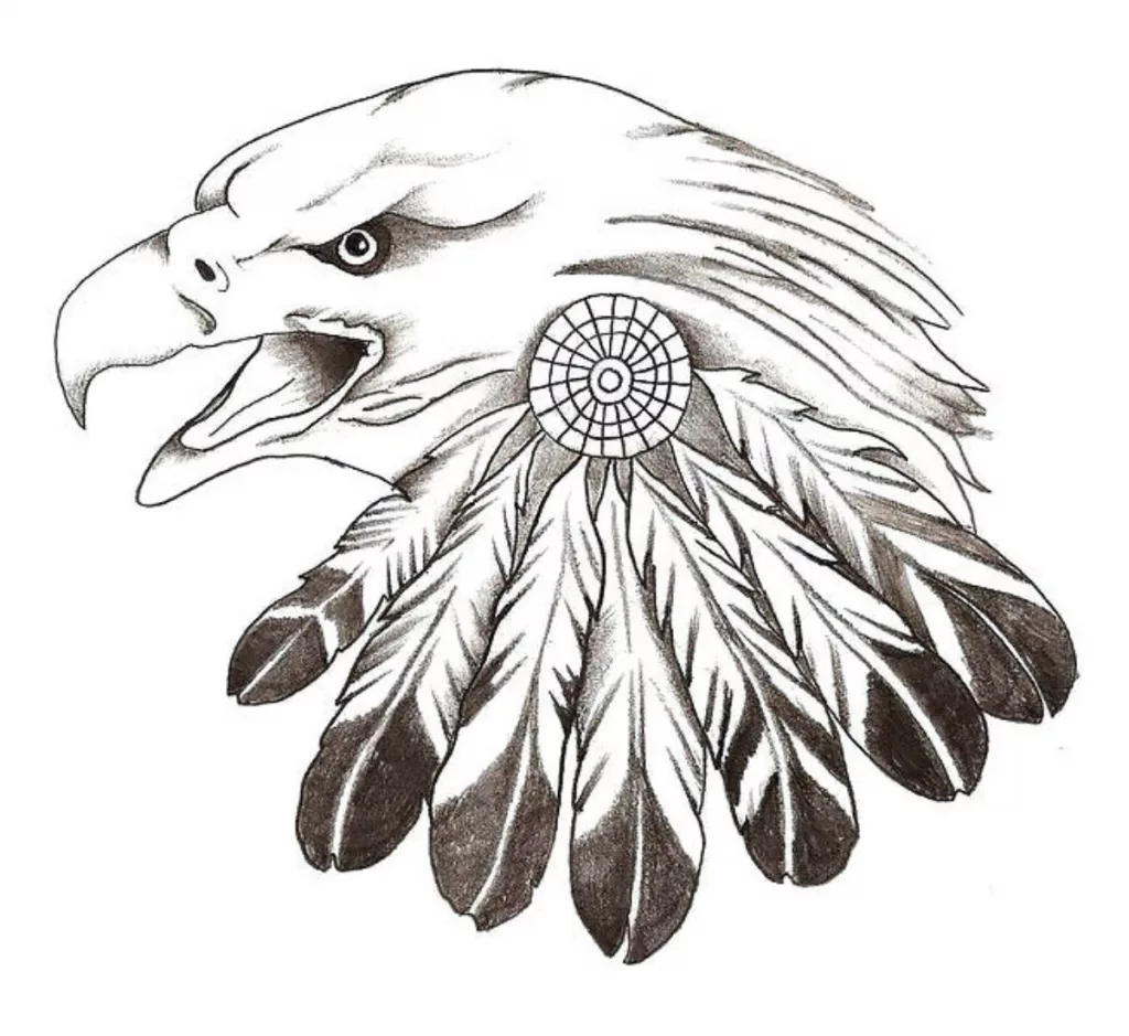 Eagle Feather Tattoo