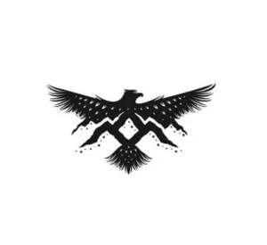 Eagle and Mountains Tattoo