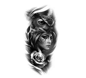 Eagle and Skull Tattoo