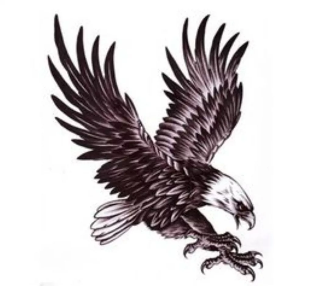 Eagle and Snake Tattoo