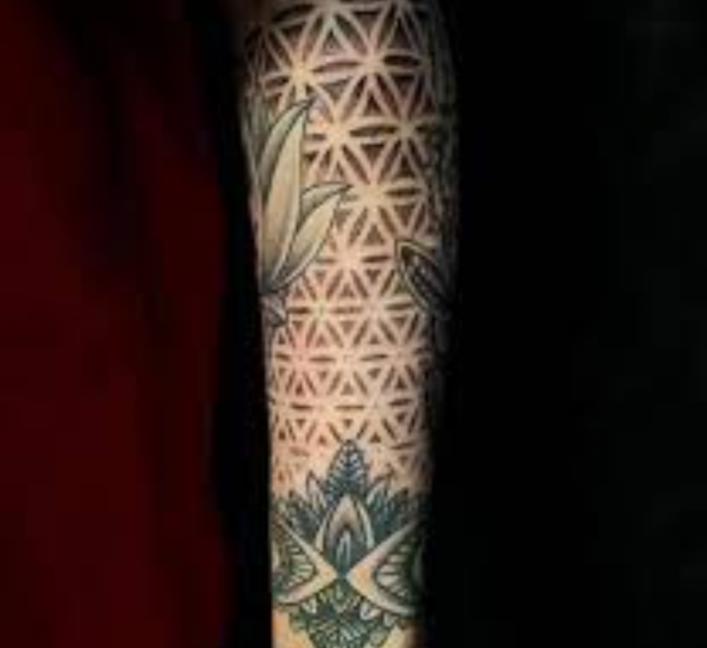 Geometric Patterns Tattoo Filler Ideas