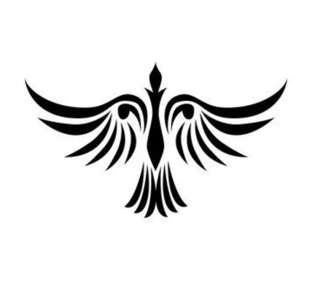 Tribal Eagle Tattoo