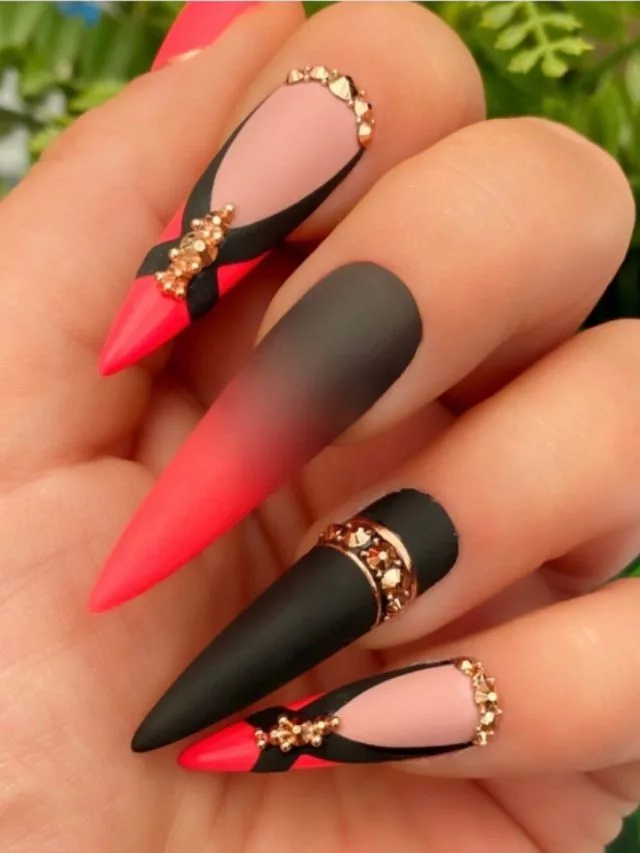 Gangster Instagram Baddie Nails  