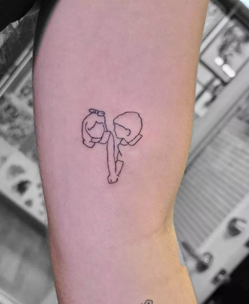 Half-Brother Sister Tattoo Ideas