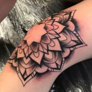 Knee Tattoos for Females