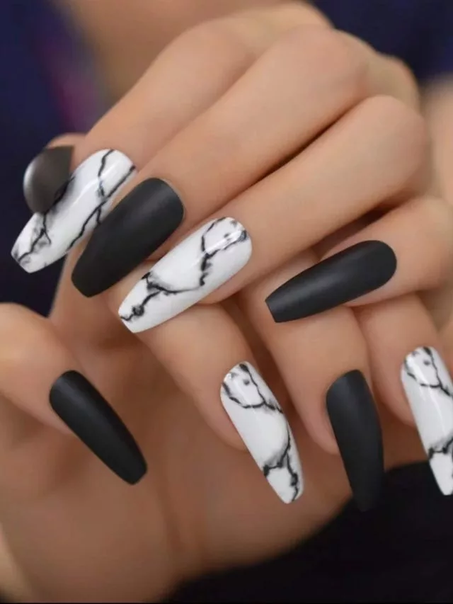 Marble nails