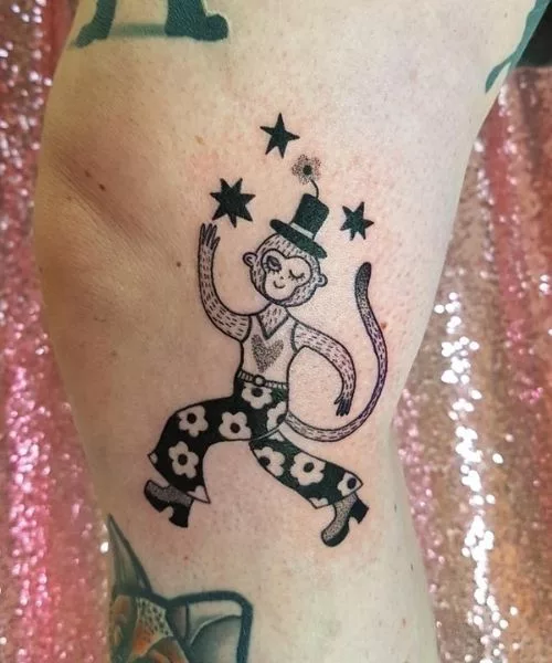 pretty-knee-tattoos-for-female