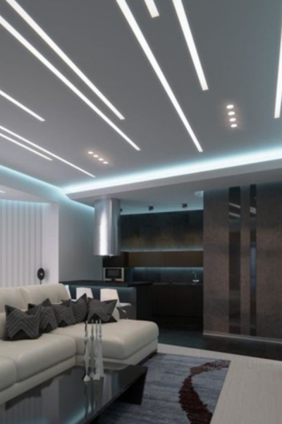 Simple Stripes Ceiling Design
